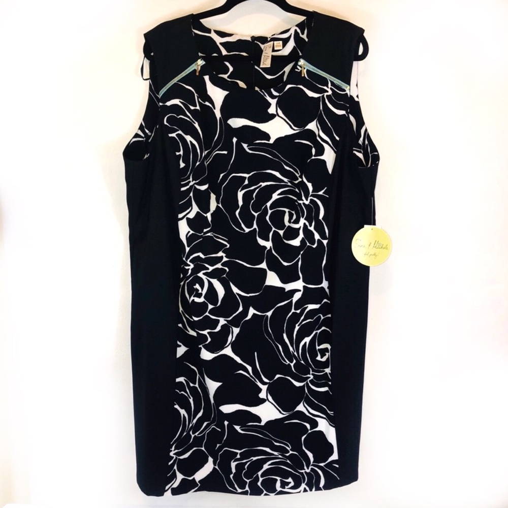 Emma & Michelle Black And White NWT Plus Size